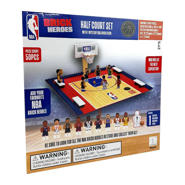 Terrain de basket NBA à construire + joueur mystère