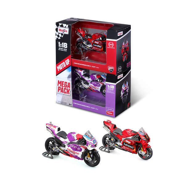 Pack 2 Motos GP – Échelle 1/18