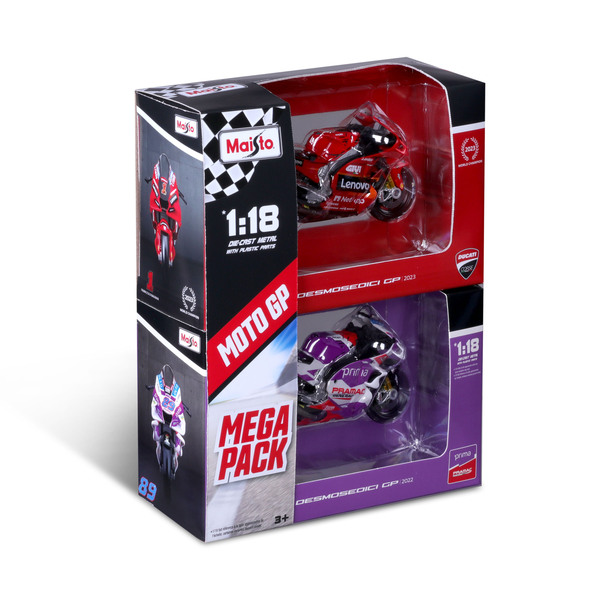 Pack 2 Motos GP – Échelle 1/18