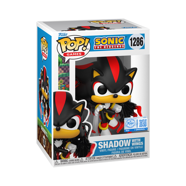 Figurine Funko POP! Sonic - Shadow avec des ailes