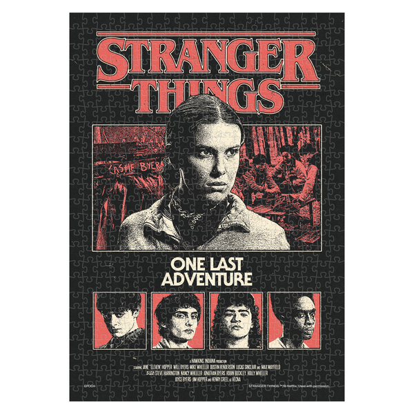 Puzzle Stranger Things One Last Adventure - 500 super small pieces
