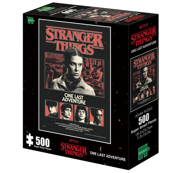 Puzzle Stranger Things One Last Adventure - 500 super small pieces