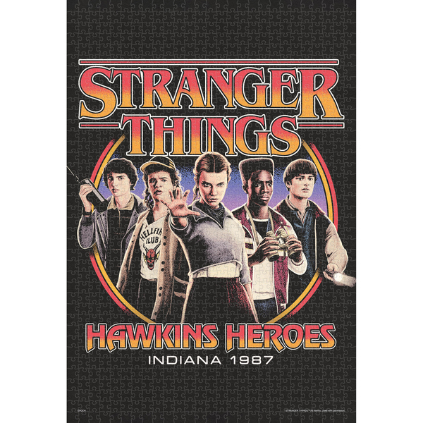 Puzzle Stranger Things Heroes - 1053 super small pieces