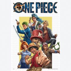 Puzzle One Piece Into the Grandline - 1053 super small pieces