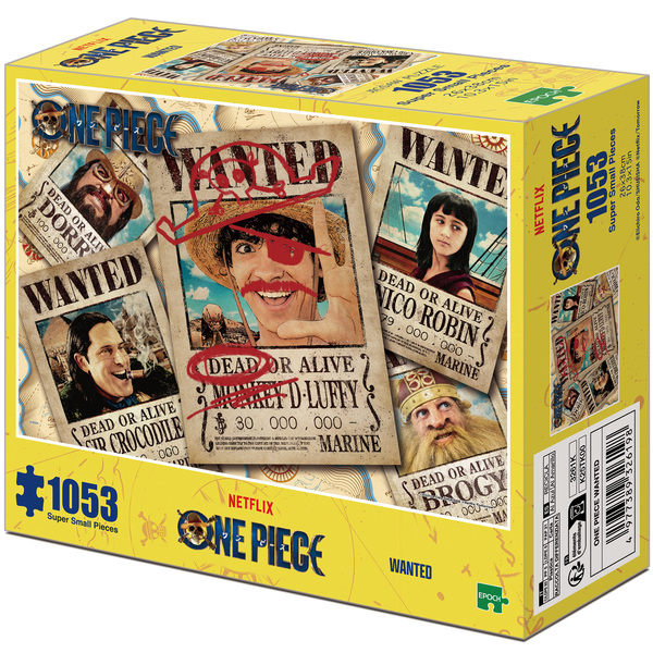 Puzzle One Piece Wanted - 1053 super small pieces