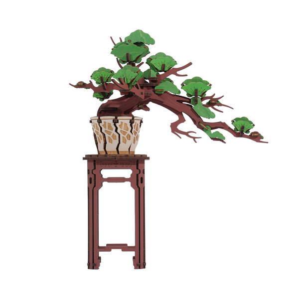 Puzzle en bois 3D - Bonsai (115 pièces)
