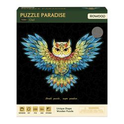 Puzzle Paradise  en bois - Hibou