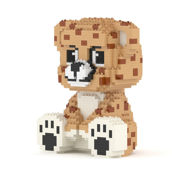 Jeu de construction Jekca – Tirelire guépard 1670 pcs