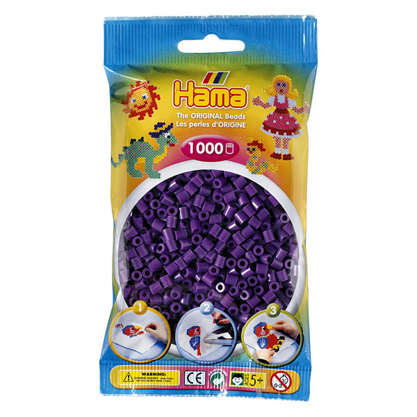 Sachet 1000 Perles Violette