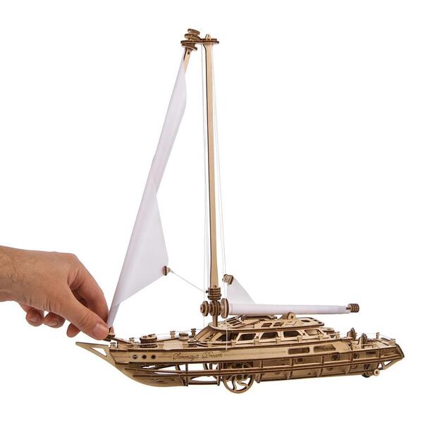 Puzzle 3D en bois - Voilier Le Rêve de Sérénité - 365 pièces