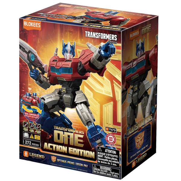 Figurine à assembler Action Edition TF ONE Optimus Prime / Orion Pax