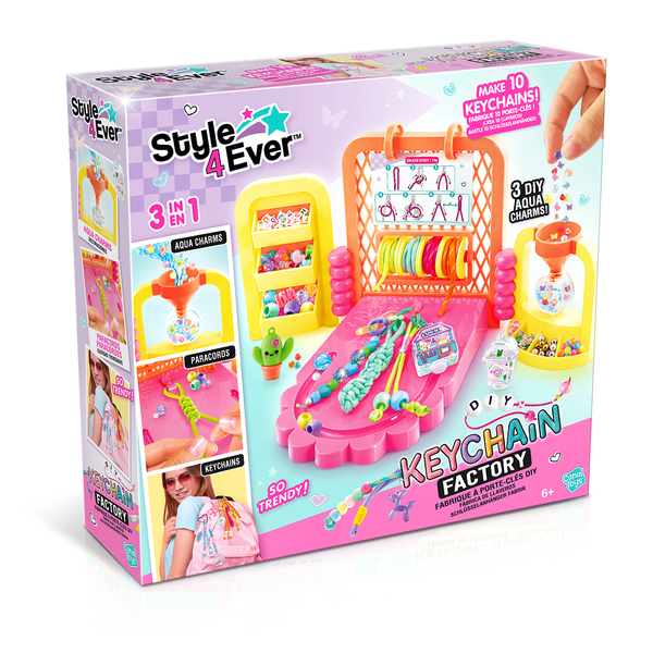 Studio à porte-clés DIY 3 en 1 Style for Ever