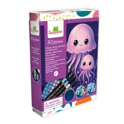 Artissimo - Tableaux feutres métallisés - Les bébés océan