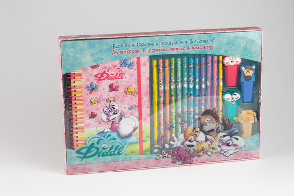 Coffret cadeau dessin Diddl