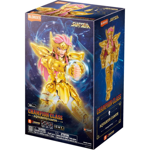 Figurine à assembler Saint Seiya Champion Class Aquarius Camus