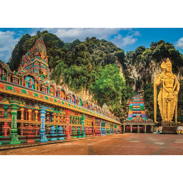 Puzzle Painted Batu Caves 1000 pièces