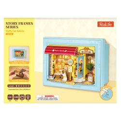 Maquette Boulangerie Fluffy Cat (149 pièces)