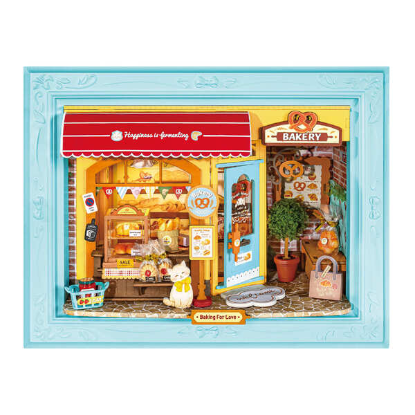 Maquette Boulangerie Fluffy Cat (149 pièces)