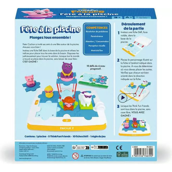 ThinkFun Friends - Fête à la piscine