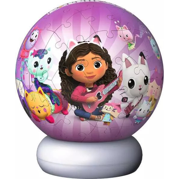 Puzzle 3D lumineux 72 pièces - Gabby et la maison magique