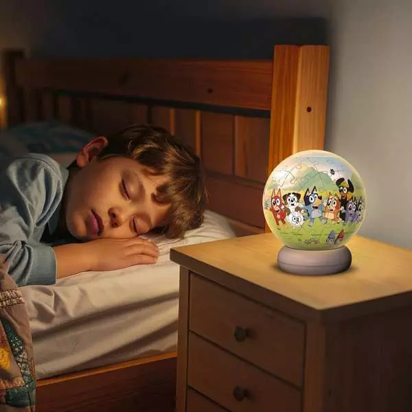 Puzzle 3D lumineux 72 pièces - Bluey