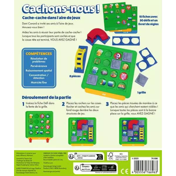 ThinkFun Friends - Cachons-nous
