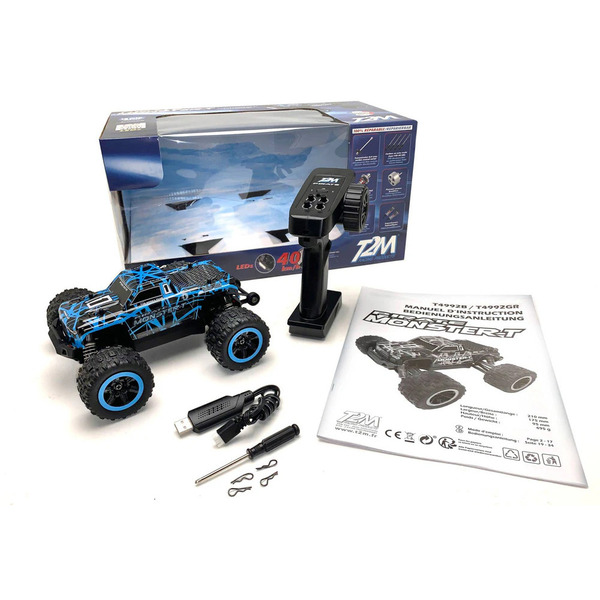 Pirate Monster-T Bleu 4wd RTR