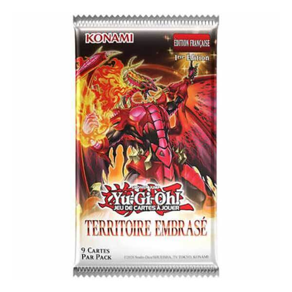 Boosters Yu Gi Oh!  Territoire Embrasé