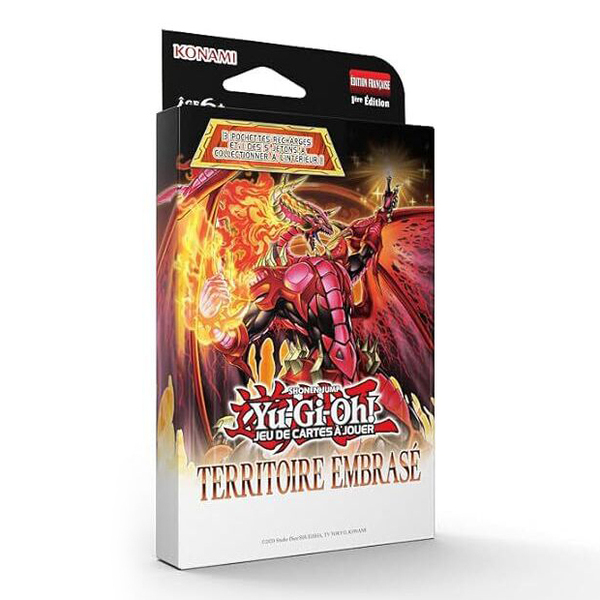 Tripack Boosters Yu Gi Oh! Territoire Embrasé