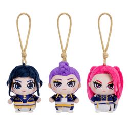 Porte-clés peluche KPOP Demon Hunters 10cm (modèle aléatoire)