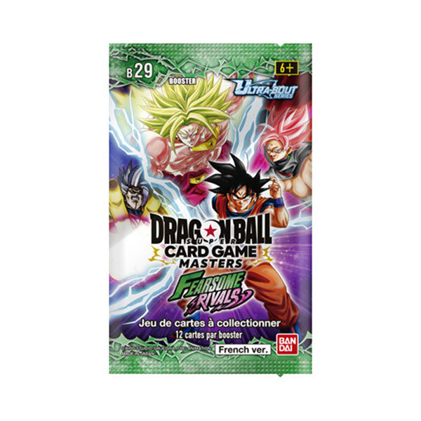 Cartes Dragon Ball Booster B29 Fearsome Rivals