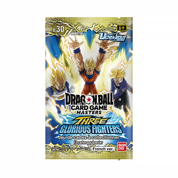 Cartes Dragon Ball Booster B30 Three Glorious Fighters