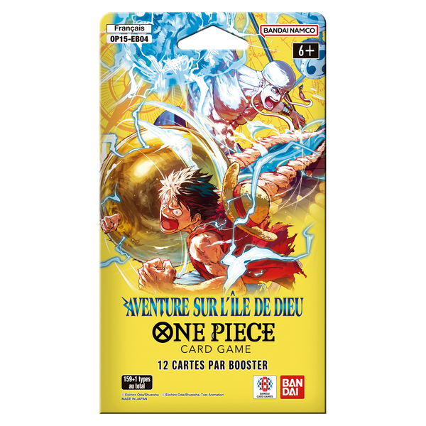 Cartes One Piece Booster OP15 Aventure Sur l Île de Dieu
