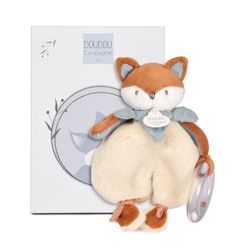 Doudou hochet renard