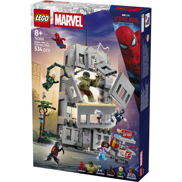 76350 - LEGO Marvel - L’Affrontement Légendaire entre Spider-Man et Hulk
