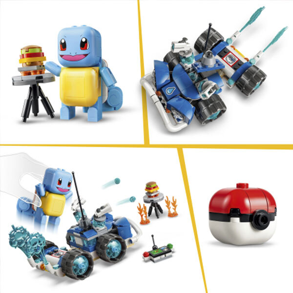 72156 - LEGO® Pokémon - SMART Play : L’aventure de Carapuce avec le buggy du Dresseur
