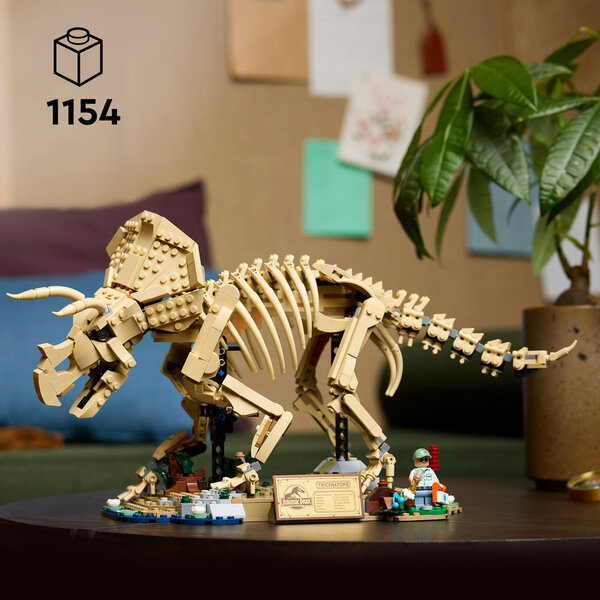77985 - LEGO® Jurassic World - Les fossiles de dinosaure : le tricératops