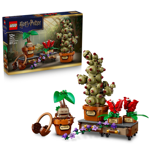 76474 - LEGO® Harry Potter - Les plantes du cours de botanique de Poudlard