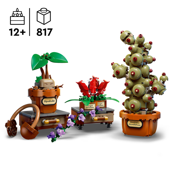 76474 - LEGO® Harry Potter - Les plantes du cours de botanique de Poudlard