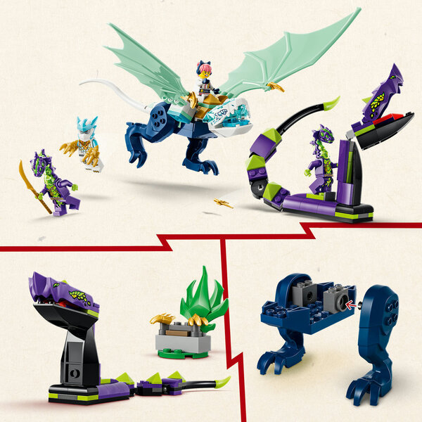 71865 - LEGO® Ninjago - Le combat du dragon de glace de Zane