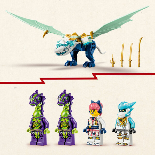 71865 - LEGO® Ninjago - Le combat du dragon de glace de Zane
