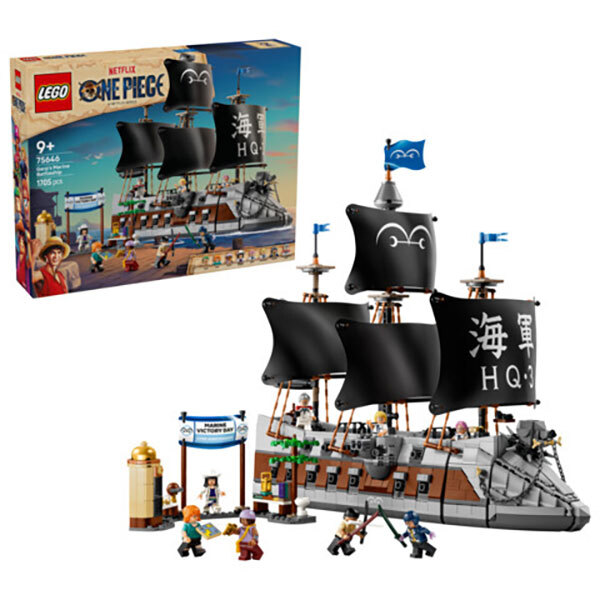 75646 - LEGO One Piece - Le Navire de la Marine de Garp