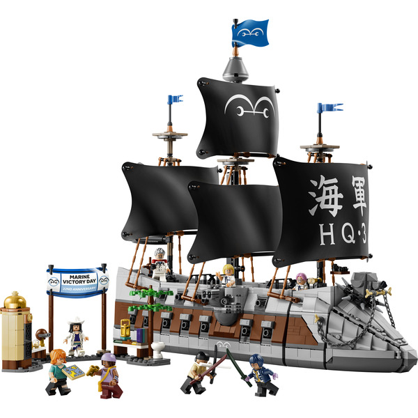75646 - LEGO One Piece - Le Navire de la Marine de Garp
