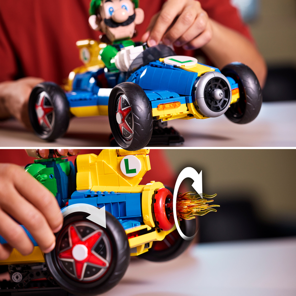 72050 - LEGO® Super Mario - Mario Kart : Luigi et Proto 8