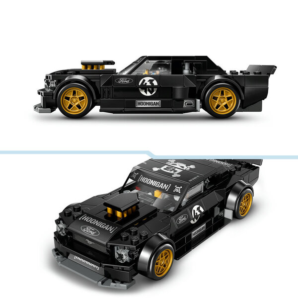 77262 - LEGO® Speed Champions - La Ford Mustang Hoonicorn V1 de 1965 de Ken Block