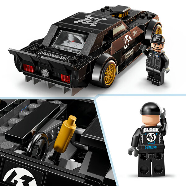 77262 - LEGO® Speed Champions - La Ford Mustang Hoonicorn V1 de 1965 de Ken Block