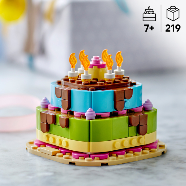 40815 - LEGO® Iconic - Le gâteau d anniversaire