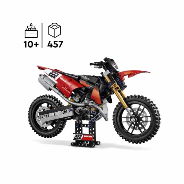 42238 - LEGO Technic - La Moto Ducati Desmo450 MX Factory