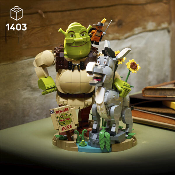  72423 - LEGO® Shrek - Shrek, l’Âne et le Chat Potté