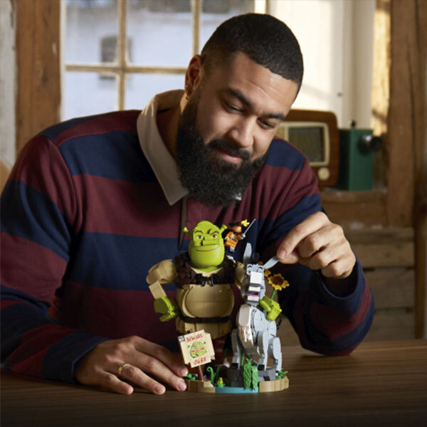  72423 - LEGO® Shrek - Shrek, l’Âne et le Chat Potté